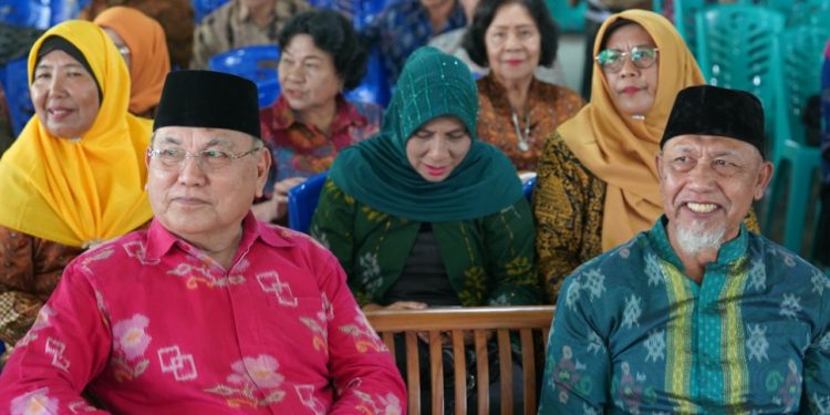 Asisten Pemeritahan dan Kesra Setda Kota Palu Hadiri Syukuran 3 Tahun Pengukuhan PWRI Kota Palu