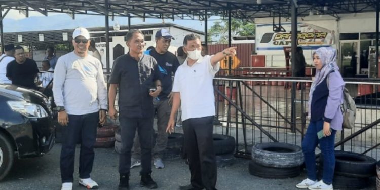 Asisten Administrasi Umum Setda Kota Palu Tinjau Lokasi Pelaksanaan MTQ XXX Tingkat Sulteng
