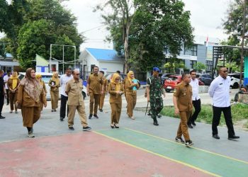 Wali Kota Palu Tinjau Lokasi Pusat Jajanan Baruga