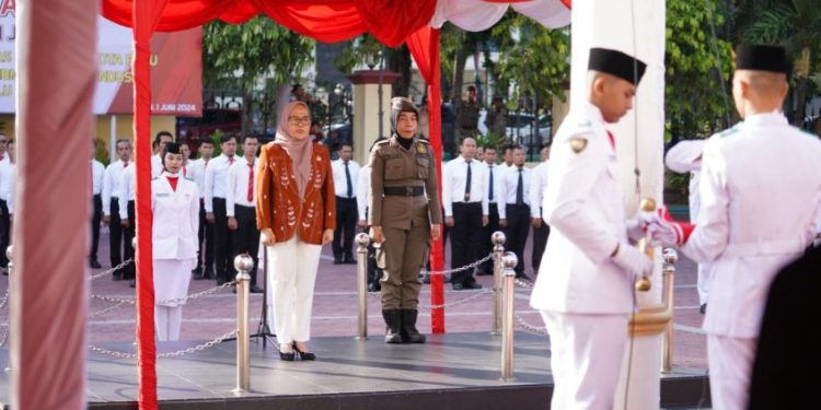 Sekkot Palu Pimpin Upacara Peringatan Hari Pancasila Tahun 2024