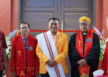 Kasat Pol PP Nathan Pagasongan Hadiri Penahbisan Gedung Gereja Toraja Mamasa Jemaat Filadelfia Palu