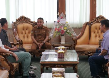 Wali Kota Menerima Kunjungan Pimpinan Yayasan PendidikanBukit Zion GKKA Indonesia Jemaat Palu