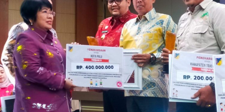 Kota Palu Raih Juara 2 dalam Penilaian Kinerja Pencegahan dan Penurunan Stunting Tingkat Provinsi Sulawesi Tengah Tahun 2024
