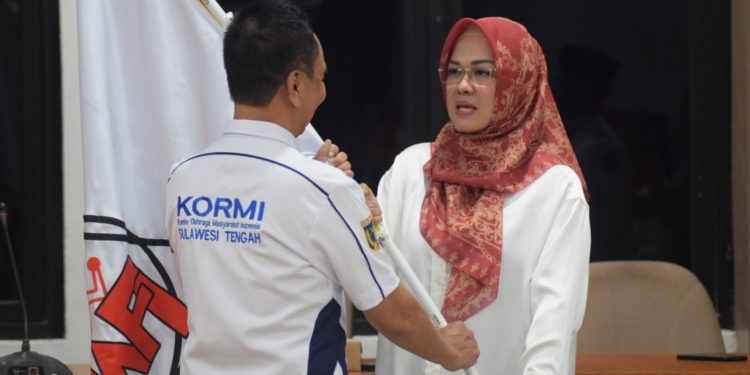 Diah Puspita Kembali Dilantik Pimpin ASIAFI Sulteng