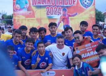 Hadianto Resmi Menutup Kejuaraan Sepak Bola Wali Kota Cup Tahun 2024