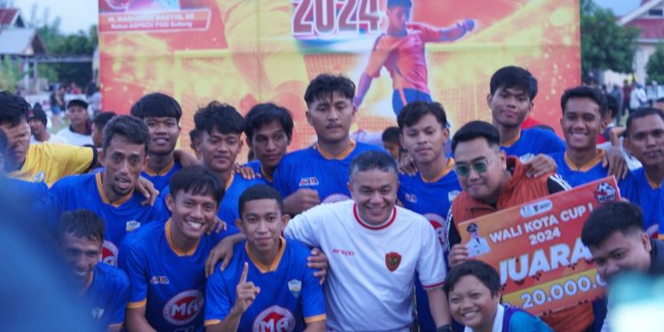Hadianto Resmi Menutup Kejuaraan Sepak Bola Wali Kota Cup Tahun 2024