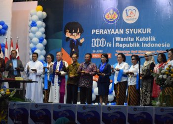 Kalak BPBD Kota Palu Hadiri Perayaan Syukur 100 Tahun WKRI