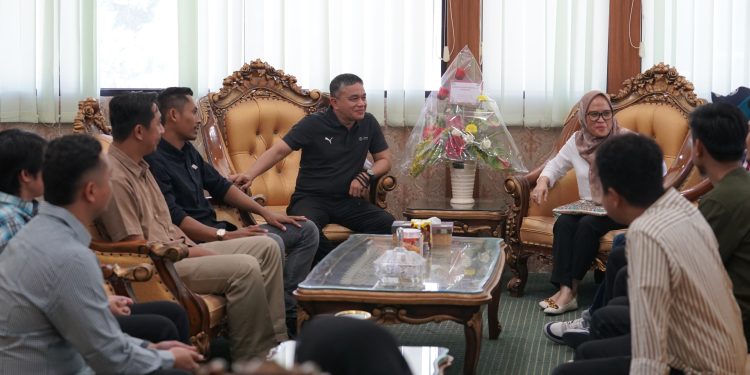 Wali Kota Terima Kunjungan BPC HIPMI Kota Palu