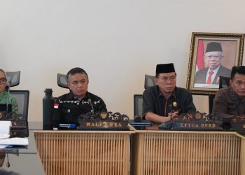 Meningkatnya Curah Hujan di Kota Palu, Wali Kota Pimpin Rapat Bersama Forkopimda Bahas Antisipasi Bencana