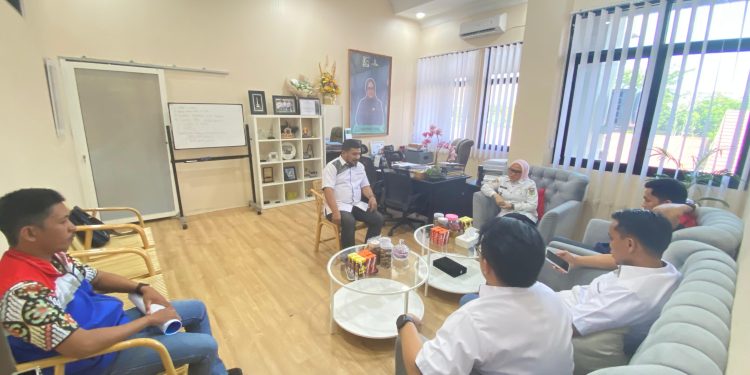 Sekkot Palu Terima Kunjungan Perwakilan Hiswana Migas DPC VII Sulteng