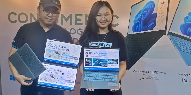 Jajaran Laptop ASUS AI Tersedia Lengkap di Palu