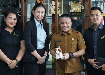 Wali Kota Palu Terima Audiensi Manajemen Swiss-Bell Hotel Palu Terkait Kerjasama