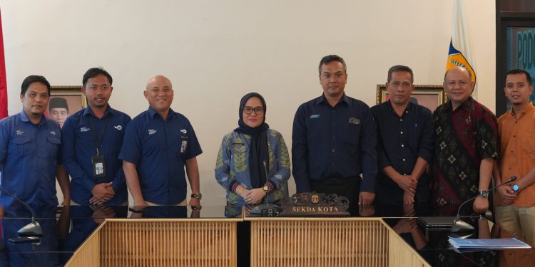 Sekkot Palu Terima Audiensi TVRI Sulteng Bersama Kemenkominfo RI