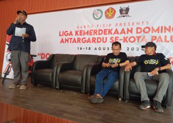 Asisten I Setda Kota Palu Membuka Gelar Domino Eksekutif antar Gardu se-Kota Palu