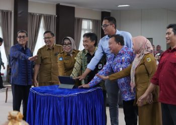 Kadis P2KB Kota Palu Hadiri Launching Sekolah Siaga Kependudukan