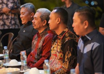 Asisten II Setda Kota Palu Hadiri Acara Makan Malam Bersama Danlantaman VI Makassar