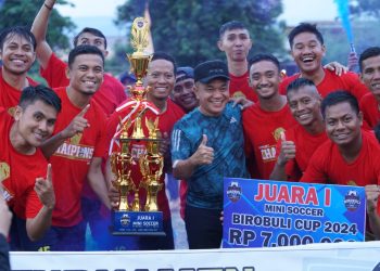 Wali Kota Palu Harap Turnamen Mini Soccer Birobuli Cup Menjadi Agenda Utama Hut Kemerdekaan RI