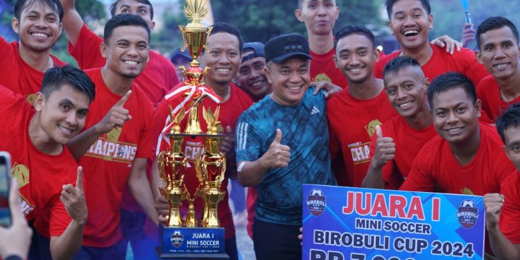 Wali Kota Palu Harap Turnamen Mini Soccer Birobuli Cup Menjadi Agenda Utama Hut Kemerdekaan RI