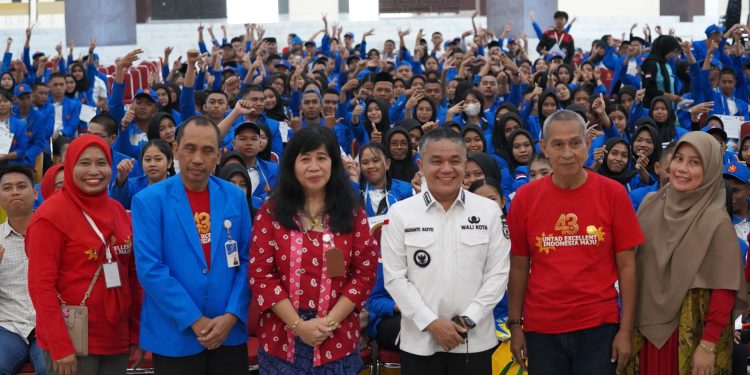 Menjadi Narasumber Pada Kegiatan PKKMB Universitas Tadulako, Ini Pesan Wali Kota Palu