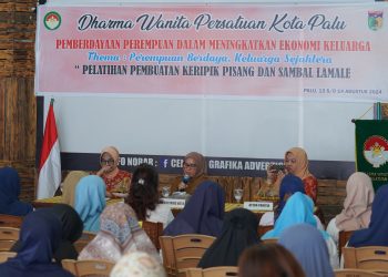 Irmayanti Secara Resmi Membuka Pelatihan Pemberdayaan Perempuan Bagi Anggota DPW Kota Palu