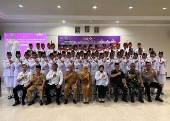 Pemkot Palu Gelar Kegiatan Pengenalan Nilai-Nilai Kebangsaan Bagi Anggota Paskibraka Usai Bertugas