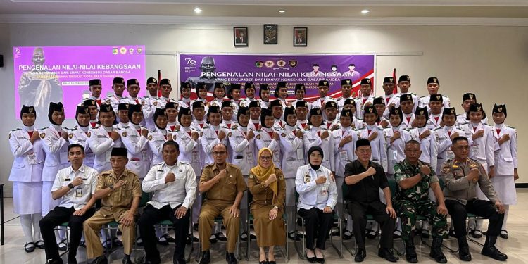 Pemkot Palu Gelar Kegiatan Pengenalan Nilai-Nilai Kebangsaan Bagi Anggota Paskibraka Usai Bertugas