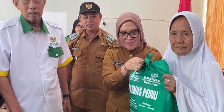 Sekkot Palu Hadiri Penyaluran ZIS Baznas Kota Palu