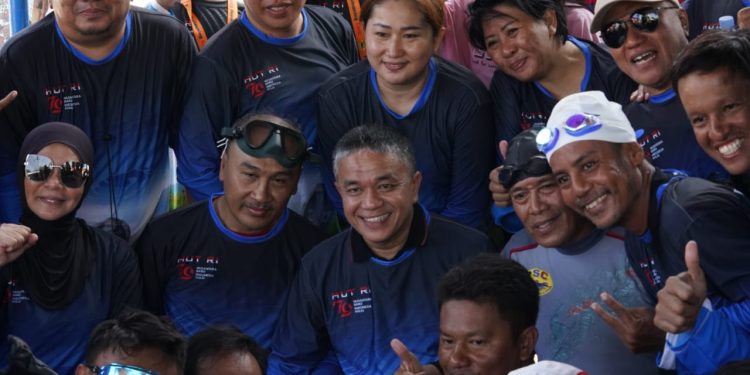 Hadianto Berkomitmen Renang Lintas Teluk Palu Masuk dalam PSE Tahun Depan