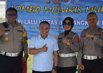 Wali Kota Palu Apresiasi Pelaksanaan Lomba Mural Oleh Dirlantas Polda Sulteng