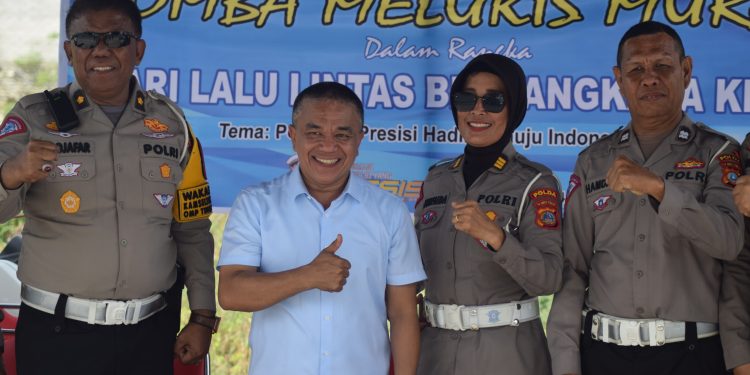 Wali Kota Palu Apresiasi Pelaksanaan Lomba Mural Oleh Dirlantas Polda Sulteng