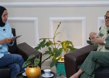 Irmayanti Pettalolo Menjadi Narasumber Podcast BPS Kota Palu