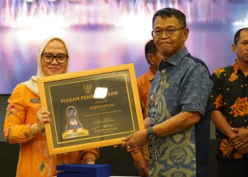 Pemkot Palu Raih Penghargaan Paritrana 2023 Sebagai Kota Terbaik Pertama