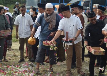 Mengenang Tragedi Likuefaksi di Kelurahan Petobo, Asisten Pemerintahan dan Kesra Hadiri Kegiatan Tabur Bunga di Lokasi Pasca Bencana