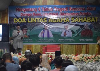 Asisten Pemerintahan dan Kesra Setda Kota Palu Hadiri Acara Zikir dan Doa Lintas Agama Sahabat