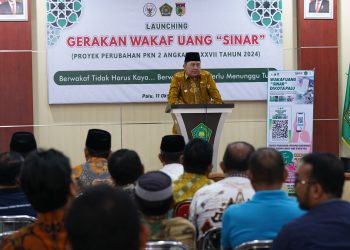 Pjs Wali Kota Palu Hadiri Launching Gerakan Wakaf Uang