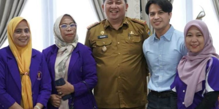 Pjs Wali Kota Palu Terima Kunjungan Silaturahmi Pengurus PDGI Cabang Palu