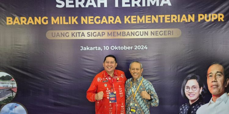 Pjs Wali Kota Palu Hadiri Serah Terima BMN Kementerian PUPR Tahun 2024