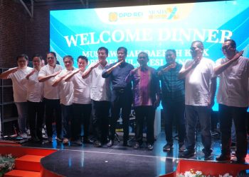 Asisten Perekonomian dan Pembangunan Setda Kota Palu Hadiri Welcome Dinner Musda ke-10 DPD REI Sulteng