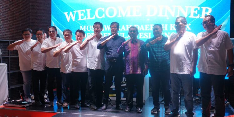 Asisten Perekonomian dan Pembangunan Setda Kota Palu Hadiri Welcome Dinner Musda ke-10 DPD REI Sulteng