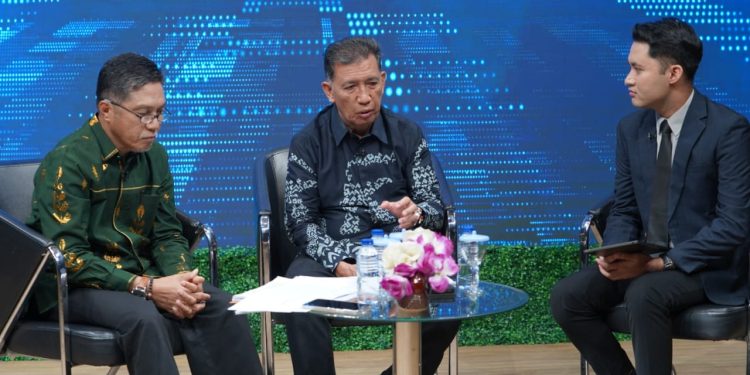 Imran Lataha Bersama Kepala BKPSDMD Kota Palu Menjadi Narasuber Program ‘BILANG’ TVRI Sulteng