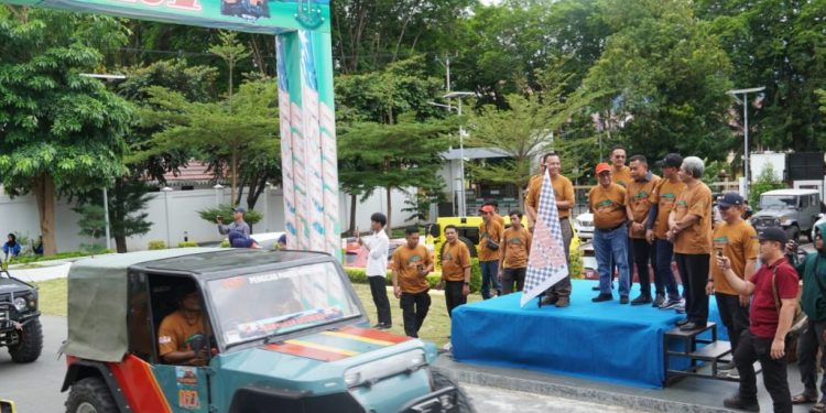 Asisten Husaema Hadiri Pembukaan Fun Offroad Adhyaksa Berbagi 2024
