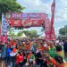 Wali Kota Palu Melepas Peserta KORPRI Fun Run 5K