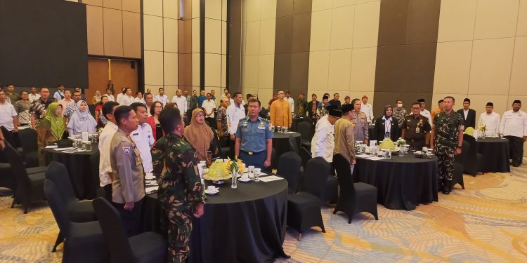 Kaban Kesbangpol Kota Palu Hadiri Silaturahmi Pilkada Rukun