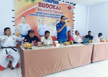 Pengprov Budokai Sulteng Gelar Giatnas UKT Serentak Se-Indonesia, Siap Cetak Atlit Profesional dan Berprestasi