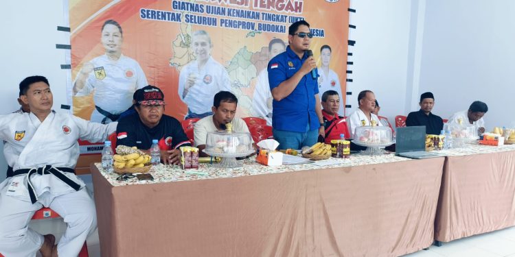 Pengprov Budokai Sulteng Gelar Giatnas UKT Serentak Se-Indonesia, Siap Cetak Atlit Profesional dan Berprestasi