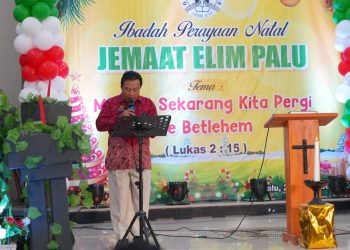 Ibadah Perayaan Natal Gereja Toraja Jemaat Elim Palu, Ini Pesan Wali Kota