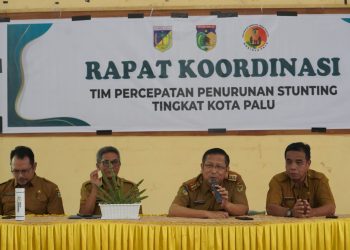 Pemkot Gelar Rakor Tim Percepatan Penurunan Stunting Tingkat Kota Palu