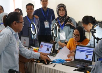 Sekkot Palu Tinjau Langsung Pelaksanaan Ujian Seleksi PPPK Tahun 2024