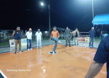 HUT Ke-13 Kelurahan Pantoloan Boya, Open Turnamen Sepak Takraw Resmi Digelar