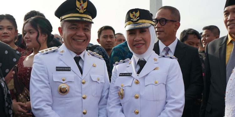 Hadi – Imelda Resmi Dilantik Presiden RI Prabowo Sebagai Wali Kota dan Wakil Wali Kota Palu Periode 2025 – 2030